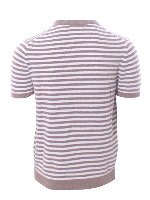 cotton striped t-shirt LA BOTTEGA DEL CASHMERE | 87158422
